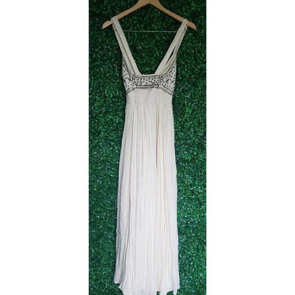 59. Anthropologie Zvezda Embellished Maxi Dress - Picture 10 of 11